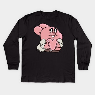 Gumball and darwin, valentine Richard! Kids Long Sleeve T-Shirt